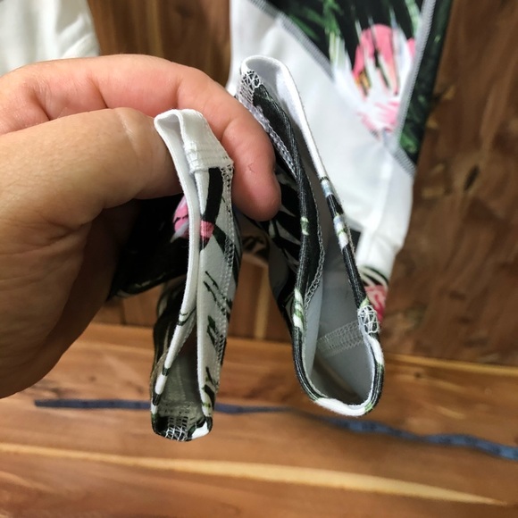 Fabletics- Gaviota Mesh- Tropical White - Picture 6 of 13